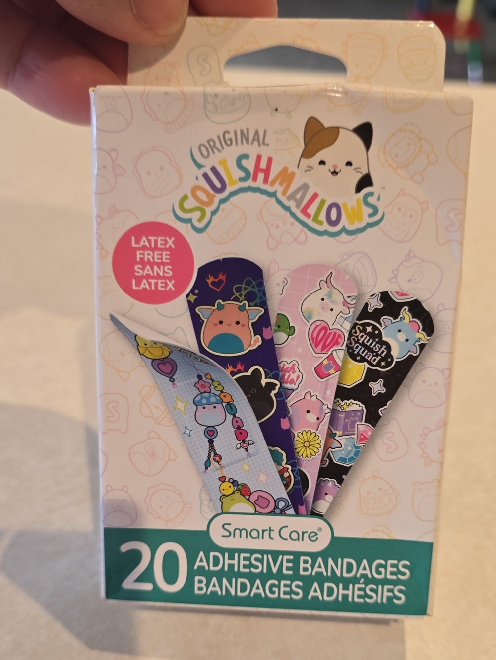 Squishmallow Bandages 20 Count